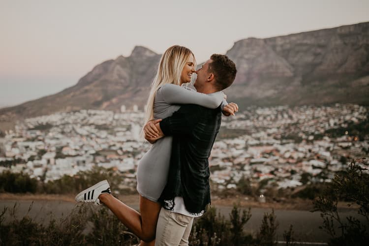 Signal Hill, Cape Town, Kapstadt, Südafrika - Paar-Shooting, Couple Shoot