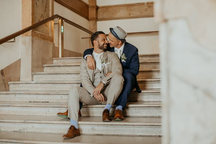 Hochzeit Salzburg Stadt, Schloss Mirabell, Paar-Shooting, Gay Couple, Same Sex, LGBTQ