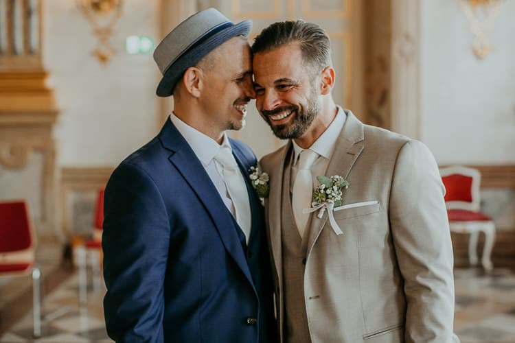 Hochzeit Salzburg Stadt, Schloss Mirabell, standesamtliche Trauung, Gay Couple, Same Sex, LGBTQ