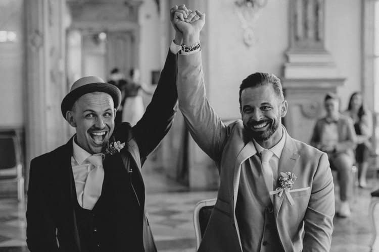 Hochzeit Salzburg Stadt, Schloss Mirabell, standesamtliche Trauung, Gay Couple, Same Sex, LGBTQ