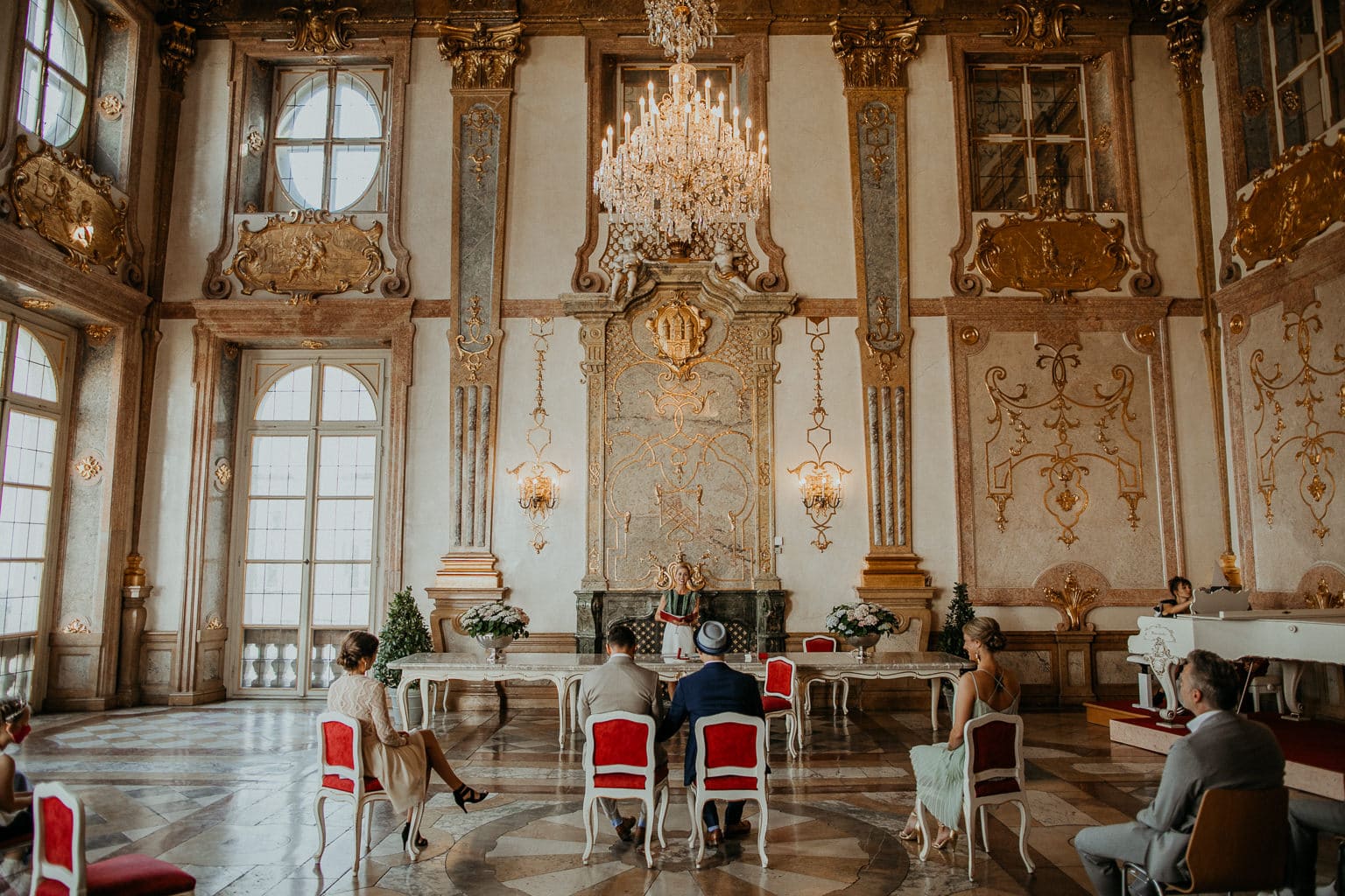 Hochzeitsfotograf Schloss Mirabell, Salzburg
